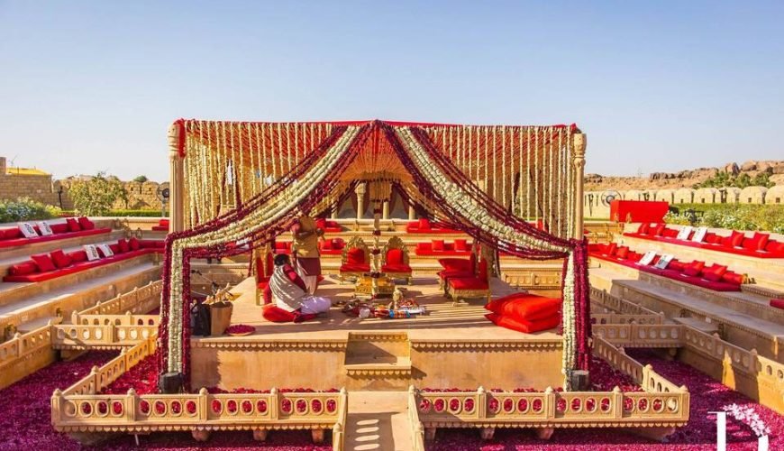 Experiencing Eternal Love in the Golden City: Your Dream Destination Wedding in Jaisalmer